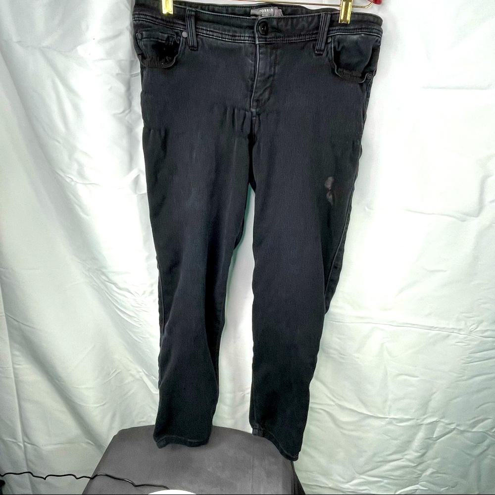 Torrid Womens Black Color Jeans Size 14S